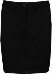 Kariban Női nadrág Kariban KA762 Chino Skirt -40, Washed Black