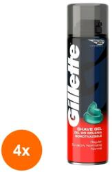 Gillette Set Gel de Ras Gillette Classic, 4 Bucati x 200 ml