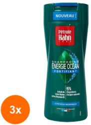 Pétrole Hahn Set 3 x Sampon Petrole Hahn Energie Ocean, 250 ml