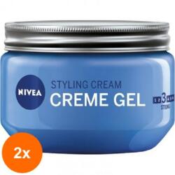 Nivea Set 2 x Gel de Par Crema Nivea Styling, 150 ml