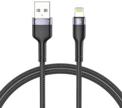 Tech-Protect Ultraboost kábel USB / Lightning 2.4A 1m, fekete