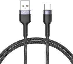 Tech-Protect Ultraboost kábel USB / USB-C 3A 1m, fekete