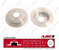 ABE Disc frana ABE C4M034ABE (C4M034ABE) - automobilus