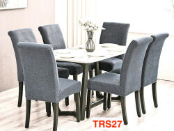 DELFIN Huse Elastice Pt Scaune, Universale, 6 Buc. /Set, Lycra, Cod TRS27