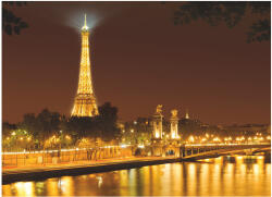 Ideal Lux Fototapet orase noaptea aurie Paris (4-321)