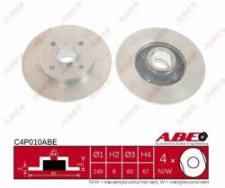 ABE Disc frana ABE C4P010ABE (C4P010ABE) - automobilus