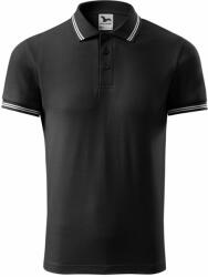 MALFINI Tricou de bărbați polo Urban - Neagră | M (2190114)