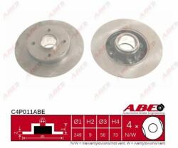 ABE Disc frana ABE C4P011ABE (C4P011ABE) - automobilus
