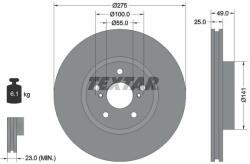 TEXTAR Disc frana TEXTAR PRO 92173103 (92173103)