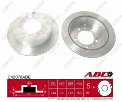 ABE Disc frana ABE C42078ABE (C42078ABE) - automobilus