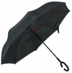  Kifordított fekete esernyő