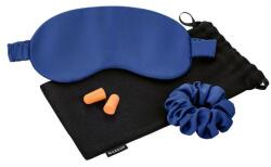 MAKEUP Kék alvókészlet ajándék tokban - MAKEUP Gift Set Blue Sleep Mask, Scrunchie, Ear Plugs