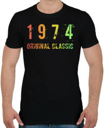 printfashion 1974 - Férfi póló - Fekete (4561667)