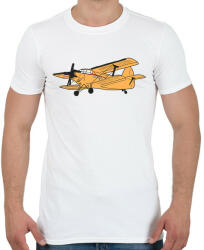 printfashion Repülő - Férfi póló - Fehér (5276856)