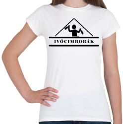 printfashion Ivócimborák - Női póló - Fehér (2617931)