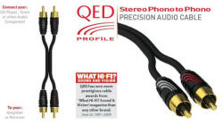 QED QED QE5031 Profile stereo RCA cable 3, 0m
