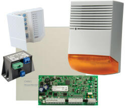 DSC Kit alarma la efractie DSC cu sirena exterioara KIT1616BS (KIT1616BS) - roua