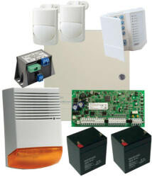 DSC Kit alarma la efractie DSC cu sirena exterioara KIT1616EXT-BS1-OPT (KIT1616EXT-BS1-OPT) - roua