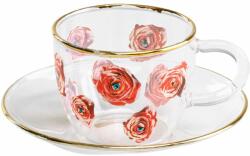 Seletti Чаша за еспресо с чинийка TOILETPAPER ROSES 50 мл, Seletti (SLT15971)
