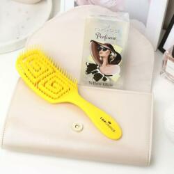 Top Choice Perie de păr 64494 Yellow Glow - Top Choice Perfume Hairbrush