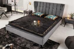 LuxD Design ágy Violetta 160 x 200 cm sötétszürke bársony