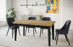 Vox bútor Scandi nyitható étkezőasztal, 200+2*50x100 cm, Lancelot tölgy