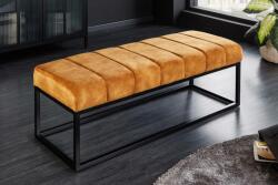 LuxD Design ülőpad Halle 108 cm mustársárga bársony