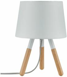 Paulmann 79646 Neordic Berit asztali lámpa, fa, E27 foglalat, IP20 (79646)