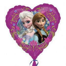  Fólia lufi 17" 43cm Jégvarázs - Disney Frozen Love, 2984201 (LUFI968751)