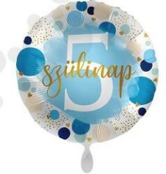  Szám, Számos lufi 17" 43cm - 5-ös lufi, mpr-71030 (LUFI525766)