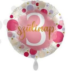  Szám, Számos lufi 17" 43cm - 3-as lufi, mpr-71022 (LUFI522488)