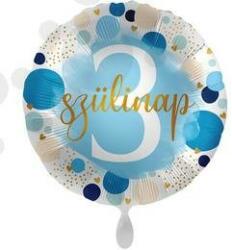  Szám, Számos lufi 17" 43cm - 3-as lufi, mpr-71028 (LUFI969600)