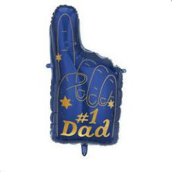 Partydeco Óriás lufi 34", 86cm, Legjobb apa, Dad (LUFI680484)