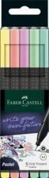 Faber-Castell Liner 0.4mm 5 buc/set pastel GRIP FABER-CASTELL (FC151602)