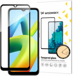 Wozinsky Full Glue edzett üveg teljes képernyő edzett üveg Xiaomi Redmi A1 + 9H fekete kerettel