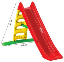 Dohány Tobogan pentru copii Dohany rosu, Speed, 170 cm DO463 (5998588115566)