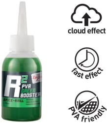 Carp Zoom R2 PVA GREEN BOOSTER 75ml Spice Krill