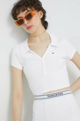Tommy Jeans poló női, fehér - fehér M - answear - 22 990 Ft