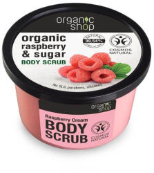 Organic Shop Cukros testradír - Málnakrém - 250 ml (kifutó)