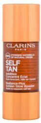 Clarins Self Tan Radiance-Plus Golden Glow Booster Face autobronzant 15 ml pentru femei