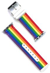 Cellect Apple Watch 38 mm szövet óraszíj (szivárvány) (CEL-STRAP-RAINBOW2)