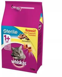 Whiskas Sterile Adult hrana uscata pentru pisici sterilizate, cu pui 1.4 kg x 6