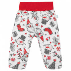 NEW BABY Baba pamut lábfejes nadrág New Baby Christmas - pindurka - 2 590 Ft