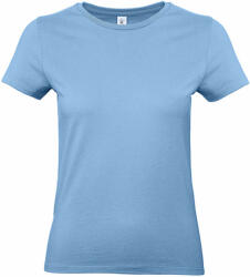 B and C Női rövid ujjú póló B&C #E190 /women T-Shirt -M, Ég kék