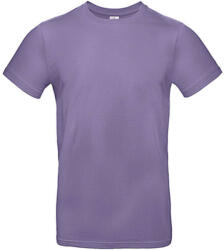 B and C Csomag akciós póló (minimum 3 db) Férfi rövid ujjú póló B&C #E190 T-Shirt -2XL, Millenáris lila