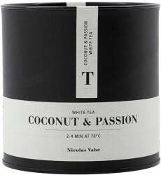 Nicolas Vahé Ceai alb COCONUT & PASSIONFRUIT, 100 g ceai din frunze vrac, Nicolas Vahé