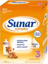 SUNAR Complex 3 lapte pentru sugari (600 g) (AGS31130600)
