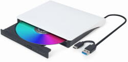 Gembird DVD-USB-03-BW External USB DVD drive, black and white (DVD-USB-03-BW) - pcone