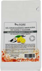 E-Fiore Sare de baie din Himalaya Vanilie și Lămâie - E-fiore Himalayan Salt With Oils Sensual Vanilla With Lemon 900 g