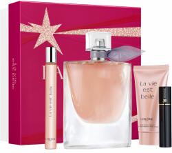 Lancome La vie est belle L'eau SET: edp 100ml + edp 10ml + Testápoló 50ml + Szempillaspirál 01 Noir Hypnotic 2ml női parfüm
